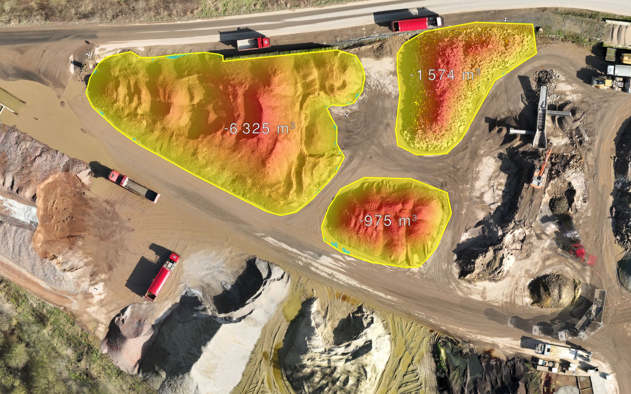 Stockpile Volumetric report