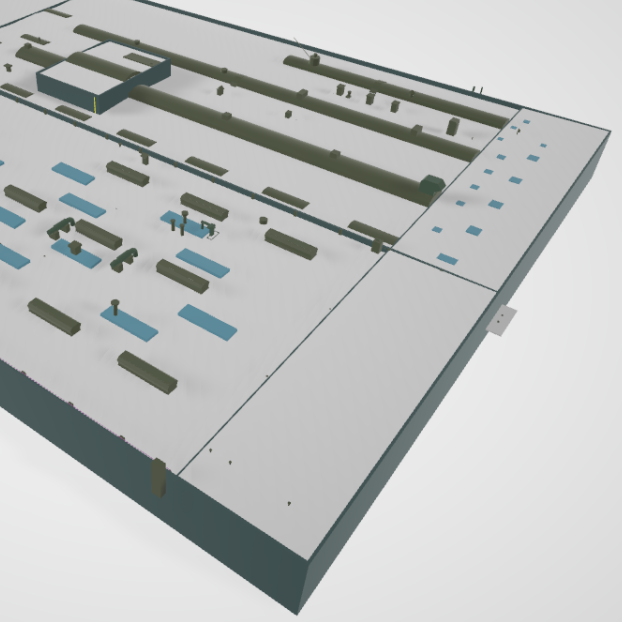 CAD Model Roof - 3D